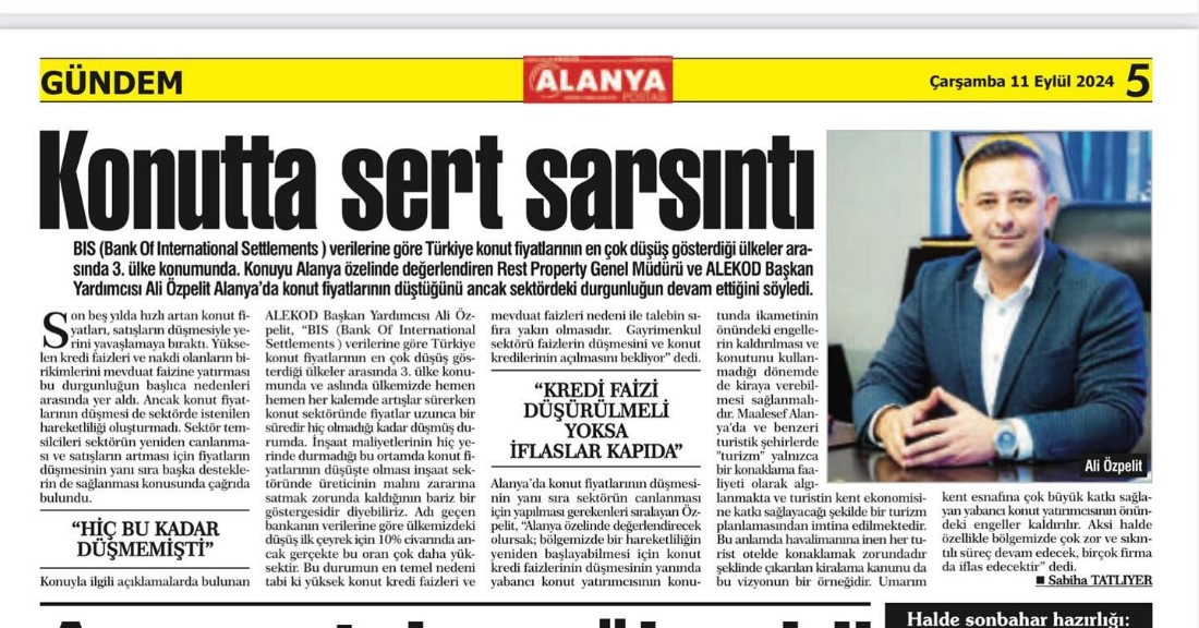 Konutta Sert Sarsıntı