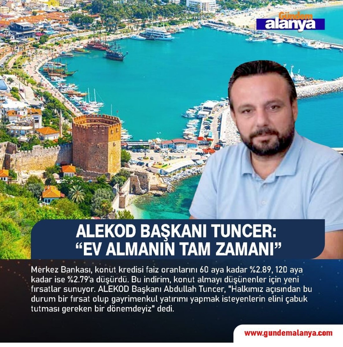 ALEKOD Başkanı Tuncer: 